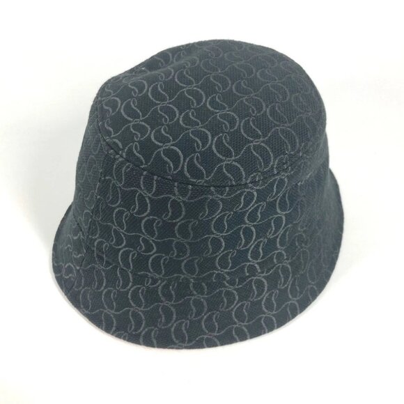 Christian Louboutin Logo CL bucket hat bob hat cotton Black/Red Unused main image 4